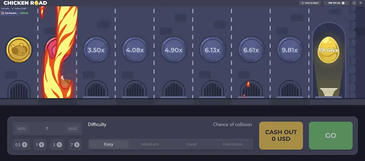Play Chicken Road without depositing funds